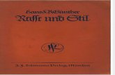 Guenther, Hans - Rasse Und Stil (1926, 148 S., Scan, Fraktur)