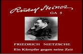 GA 05 - FRIEDRICH  NIETZSCHE - EIN  KÄMPFER  GEGEN  SEINE  ZEIT - Rudolf Steiner