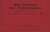 Lerich, Dr. Konrad - Der Tempel Der Freimaurer, U. Bodung Verlag
