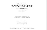 Vivaldi, A. - Gloria (Ed. Kalmus, westermann