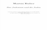 Martin Buber Das Judentum und die Juden 1909