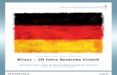 Bilanz - 20 Jahre deutsche Einheit - Gutachten vom Institut für Wirtschaftsforschung (ifo Dresden)