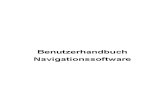 Benutzerhandbuch Navigationssoftware