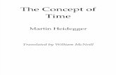 The Concepot of Time