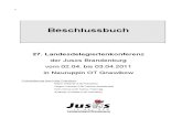 2011 LDK Beschlussbuch Jusos Brandenburg