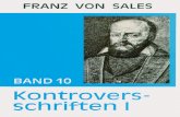 Kontroversschriften I - Franz von Sales