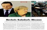 Spiegel: Merkels Bahnhofs-Mission