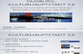 Duisburg 2.0: Wie man die Kulturhauptstad RUHR 2010 erfolgreich ins Internet bringt