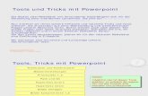 Tools und Tricks mit Powerpoint