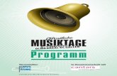 Christliche Musiktage St. Gallen 2015 | Programm
