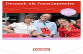 Cornelsen Katalog Deutsch als Fremdsprache 2015