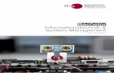 Broschüre des Bachelorstudiums Informationstechnik & System-Management