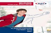 BFI Tirol Kursprogramm Bezirksstelle Imst - Herbst 2015