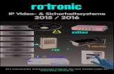 Rotronic IP Video- & Sicherheitssysteme 2015/2016