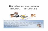 jagdhof.com - Kinderwochenprogramm DE 18. Juli 2015