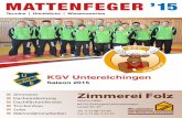 Mattenfeger 2015 der Ringenabteilung des KSV Unterelchingen