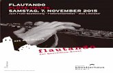 Flöte Heute Programm Flautando 7. November 2015