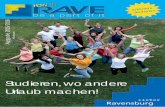 Studierendenmagazin Ravensburg "How to Rave" 2015 / 2016