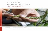 Agrarforschung Schweiz, Heft 6, Juni 2014