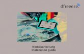 dfreeeze® Einbauanleitung | Installation guide