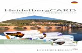 HeidelbergCARD - entdecken und erleben 2016
