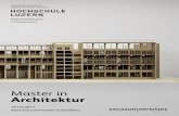 Studienführer 2016 2017 master architektur es