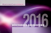 Monteverdichor Würzburg - Konzertsaison 2016