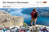 Die offizielle Touristenbroschüre für die Region Stavanger 2016