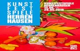 KunstFestSpiele Herrenhausen 2016 Programmbuch
