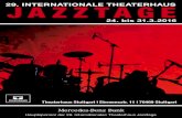 29. Internationale Theaterhaus Jazztage