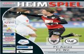 Saison 2015/16 Ausgabe 15 (FC Aarau - FC Wil, 20. März 2016, HEIMSPIEL)