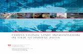 Forschung und Innovation in der Schweiz 2016