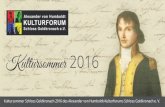 Programm kultursommer 2016 internet