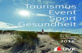 Buchprogramm UVK zu Tourismus, Event, Sport, Gesundheit