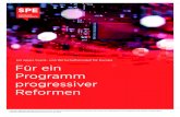 Brochure Progressive Reforms (German)