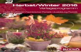 BLOOM's-Verlagsprogramm Wiederverkäufer Herbst/Winter 2016
