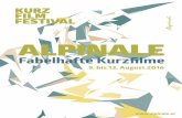 Alpinale Kurzfilmfestival Magazin 2016