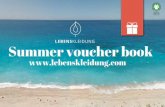 Summer voucher book Lebenskleidung