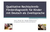 Qualitative Rechtschreib- Förderdiagnostik für Kinder mit Deutsch ...