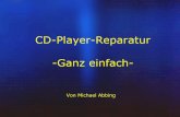 CD-Player-Reparatur -Ganz einfach-