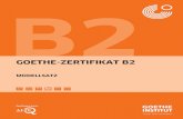 goethe-zertifikat b2 modellsatz