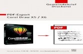 PDF-Export Corel Draw X5 / X6