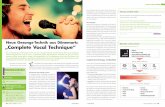 Neue Gesangs-Technik aus Dänemark: „Complete Vocal Technique“