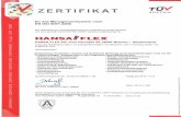 ISO Zertifikat deutsch