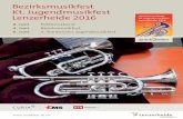 Bezirksmusikfest Kt. Jugendmusikfest Lenzerheide 2016