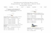 Taubenausstellung Bern-Jura Scheuren 2016 Exposition de ...