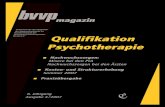 Qualifikation Psychotherapie
