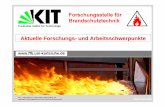 Präsentation des KIT Forschungsstelle für Brandschutz