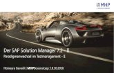 Der SAP Solution Manager 7.2 - Teil 2