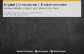 Digitale Transformation - Herausforderungen und Ansatzpunkte